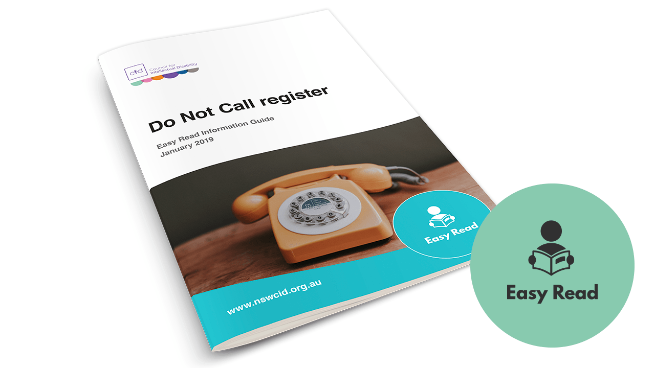 Do Not Call Register Council For Intellectual Disability Do Not Call Register Council For Intellectual Disability