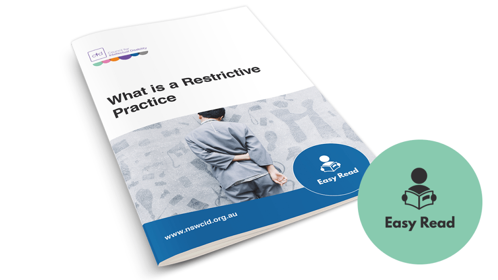 What Is A Restrictive Practice - Council For Intellectual Disability