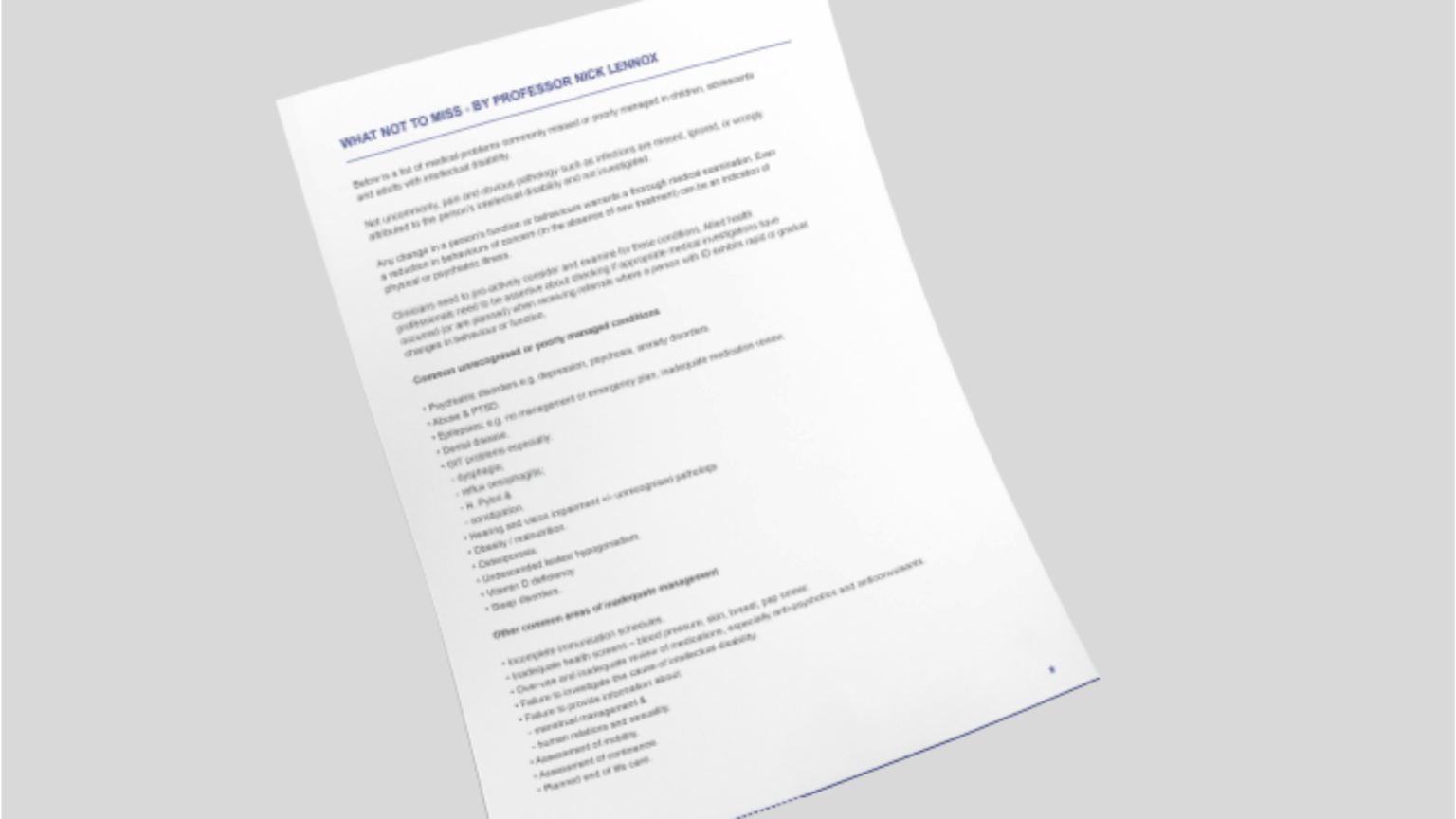 PCEP Appendices to accompany the trainers guide - Council for ...