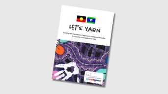 A thumbnail for the Let's Yarn factsheet.