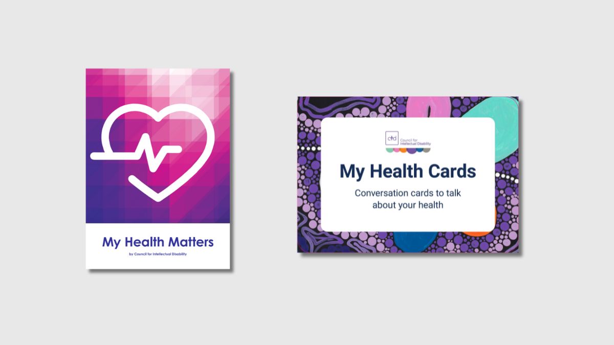 Thumbnails for the My Health Matters folder and the My Health Cards.