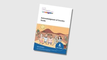 Thumbnail for the Plain English Acknowledgement of Country Guide