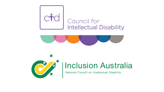 Logos for Council for Intellectual Disability and Inclusion Australia.