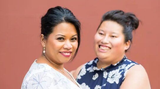 CID member Laura with her mum, who is her greatest supporter
